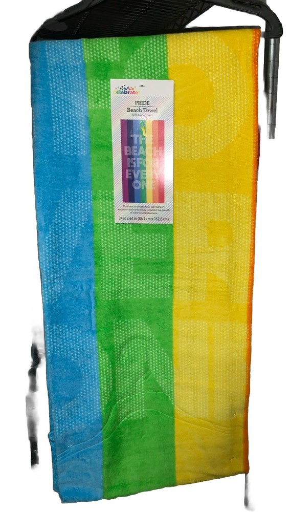 pride beach towel 34X64