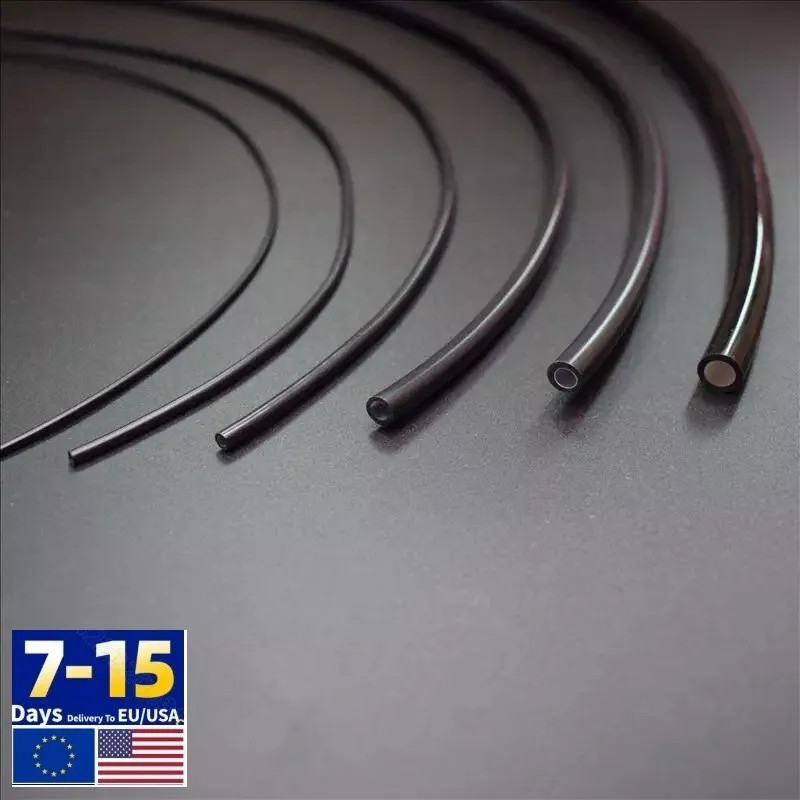Black Cover Super Bright Solid Core End Glow Optic Fiber 1~10mm Thick Cable