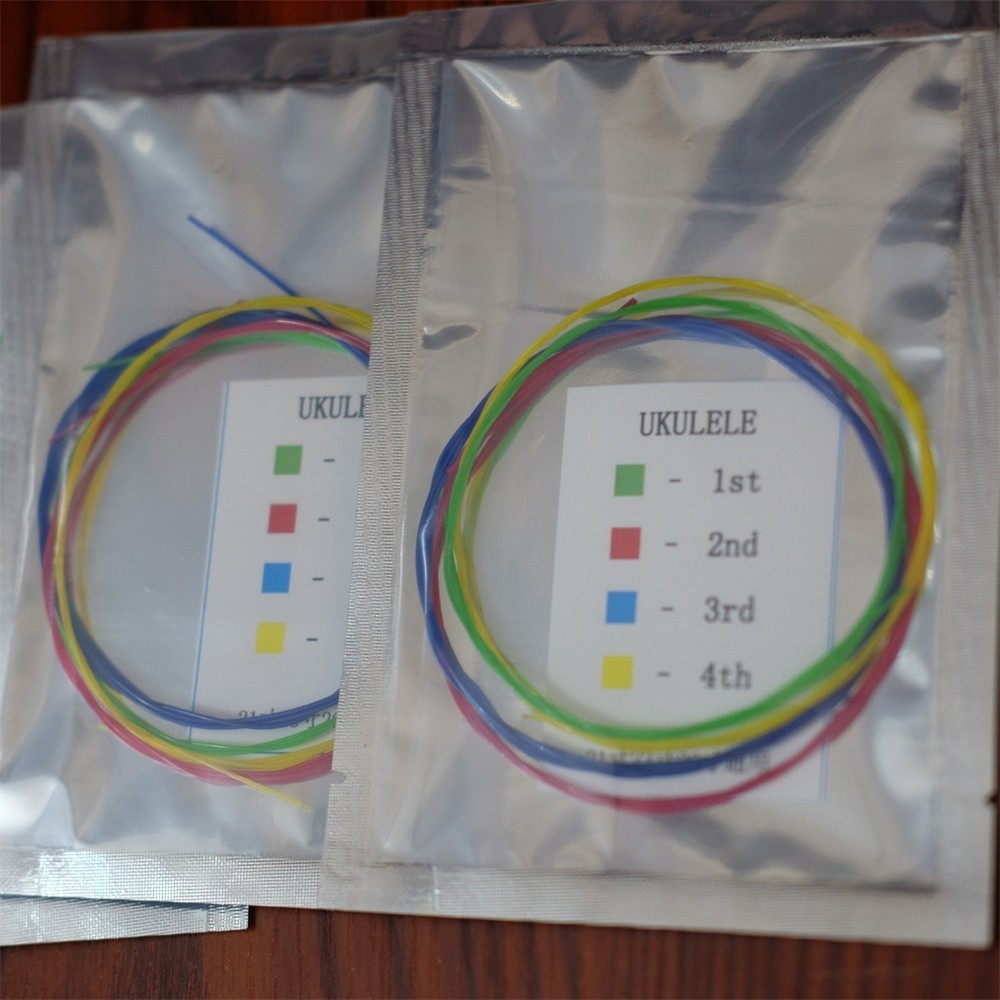 High Quality Ukulele Strings Strings 4 Pieces Colorful Musical Instruments