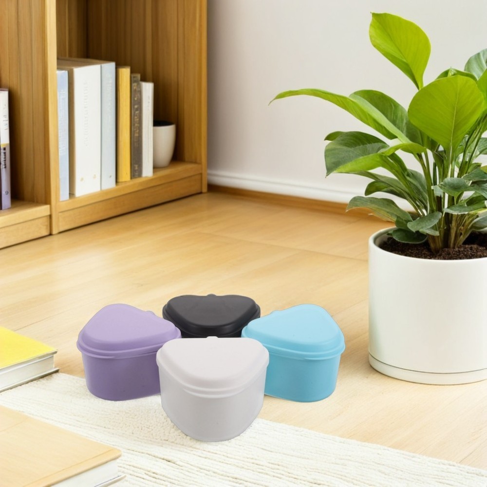 4 Pcs Replacement Retainer Case Retainers Braces Denture Mouth Guard