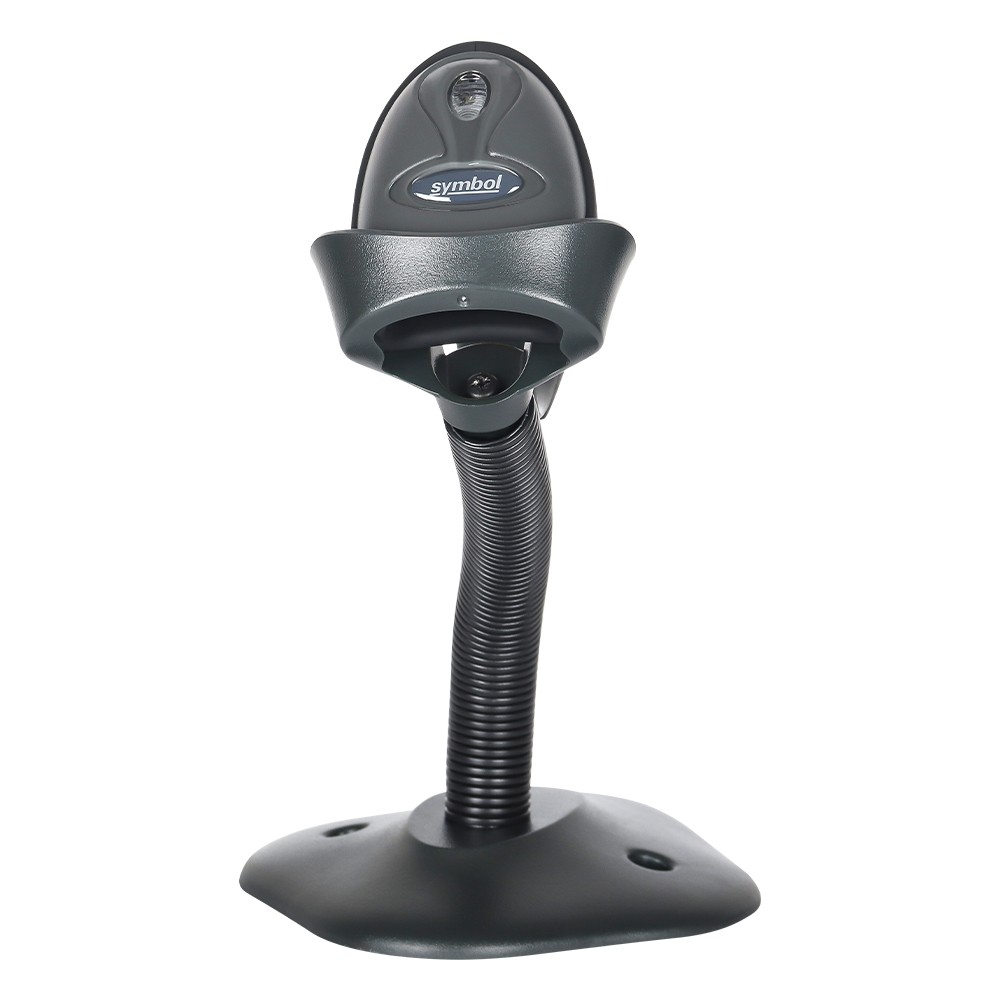 Zebra Symbol LS2208-SR20007R-NA Barcode Scanner Reader With USB Cable and Stand