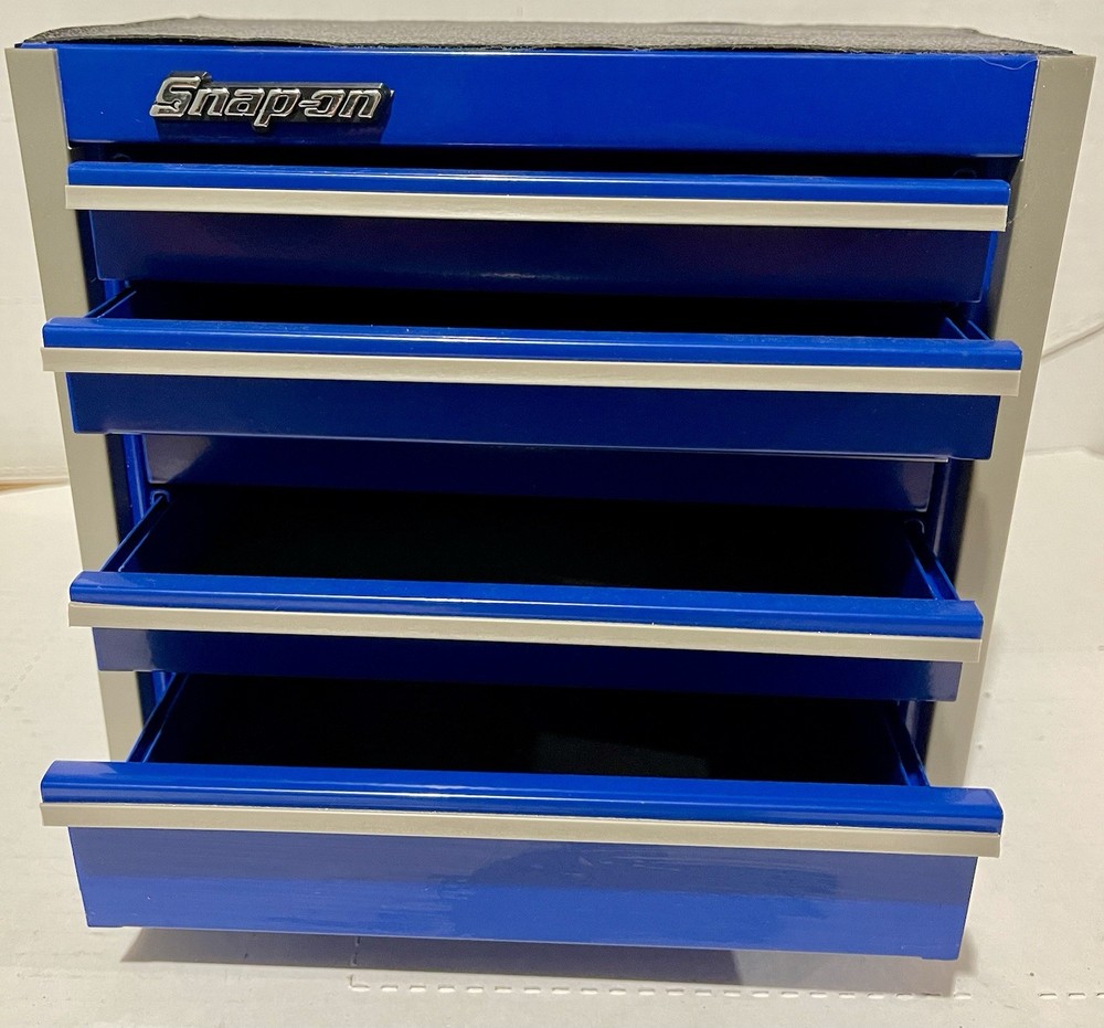 Snap On Tools Miniature Tool Box Blue *Rare*