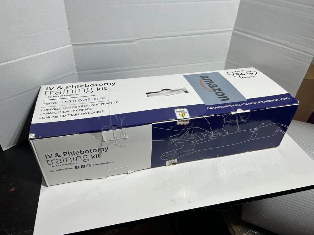 Phlebotomy Training Kit | IV, Venipuncture Arm Practice Kit EDUCATIONAL-USE