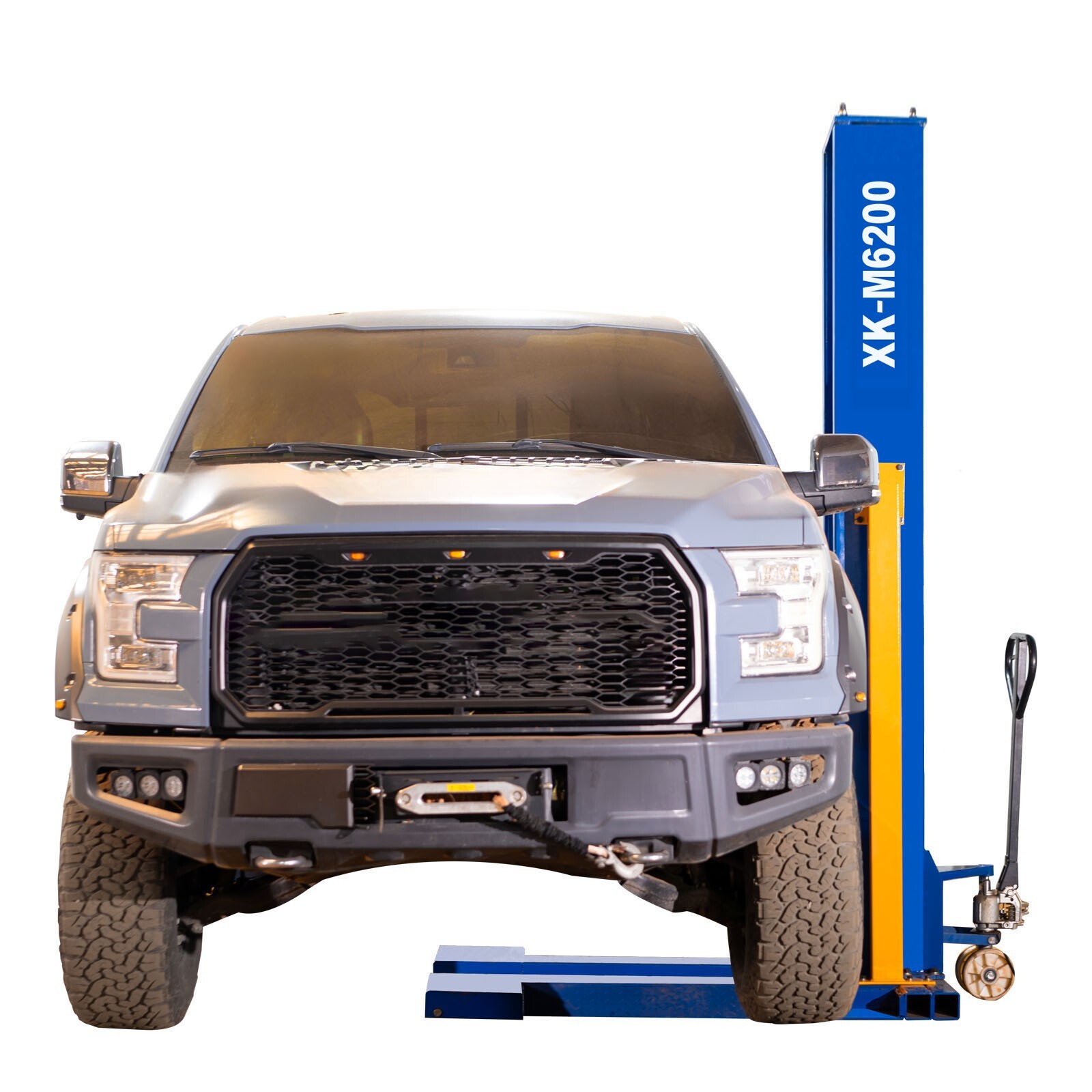 XK 6,200 lb Single Post Lift Portable 220 VOLT