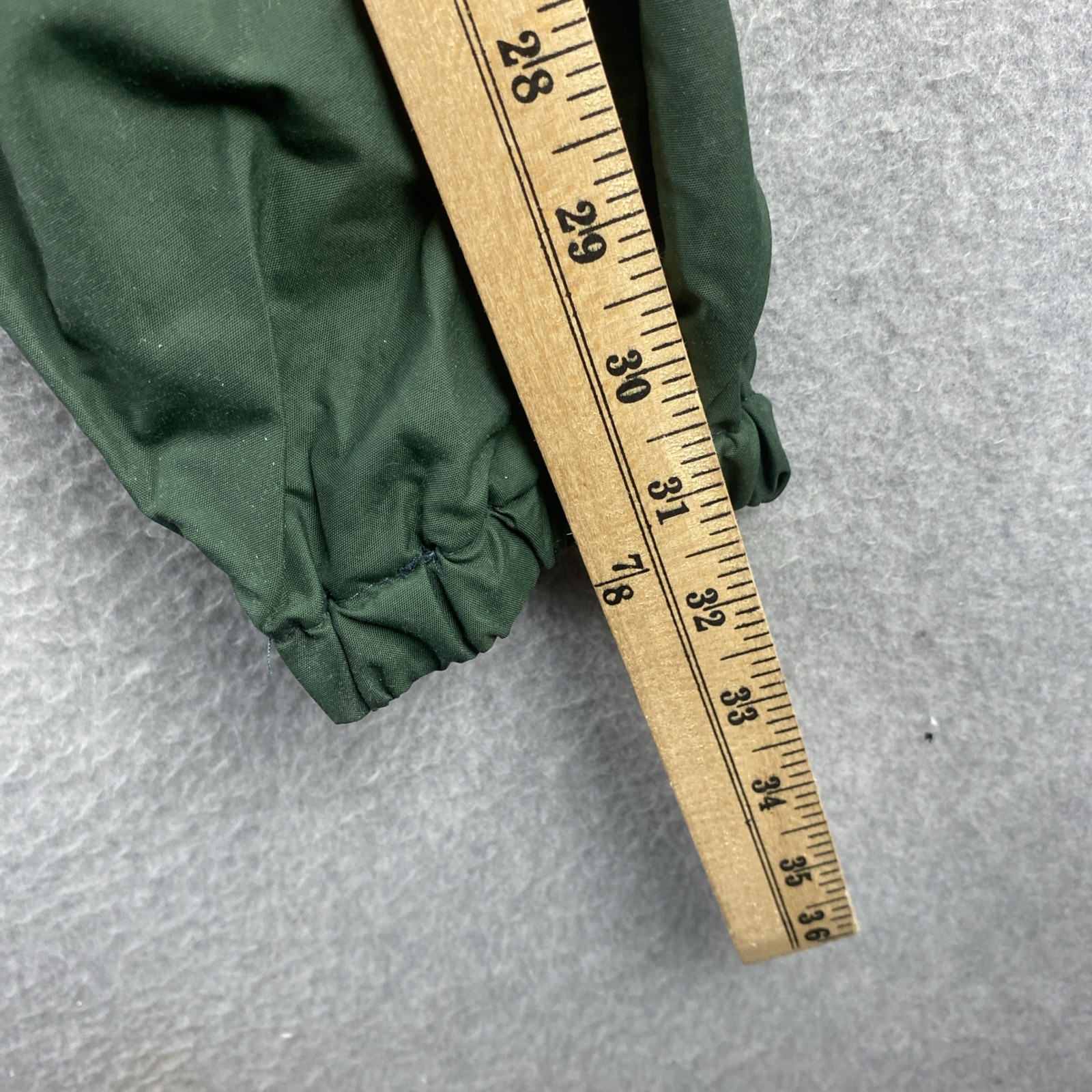 Walls XL Green Rain Suit Set Jacket Pants Waterproof Hooded Nylon Outdoor