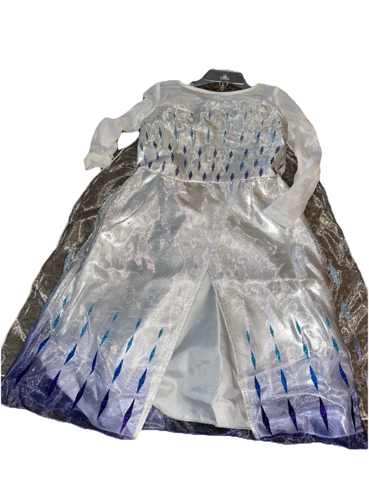 New Disney Store Frozen 2 Girls Size 3T Snow Queen Elsa Deluxe Costume