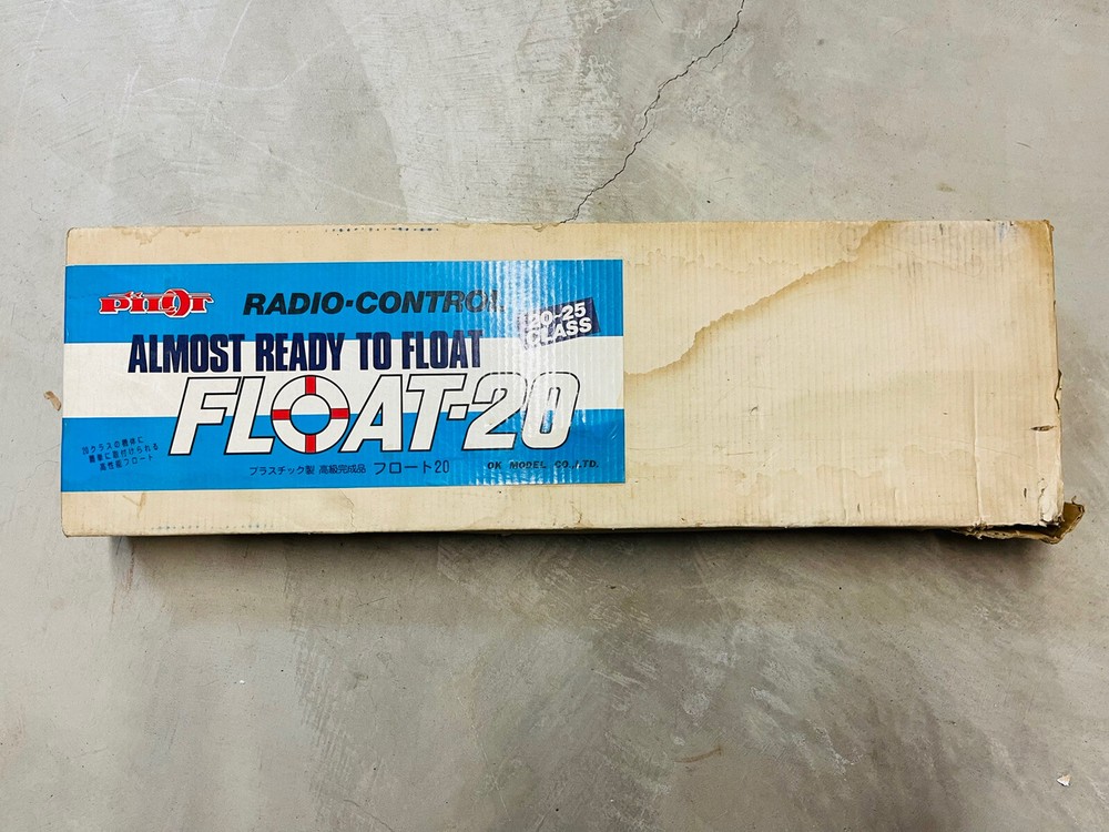 O K MODELS PILOT BALSA FLOAT-20 REMOTE CONTROL MODEL AIRPLANE FLOAT KIT 20-25