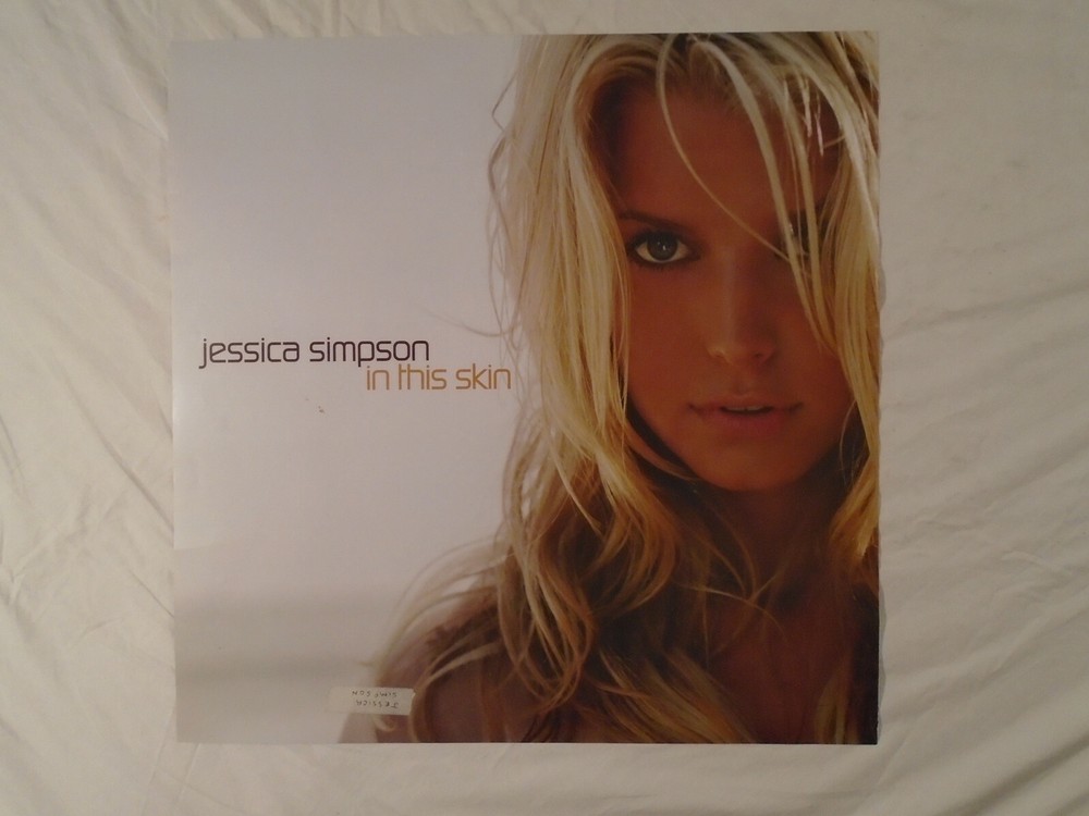Jessica Simpson Poster Two-Sided Sexy Promo  24 x 24