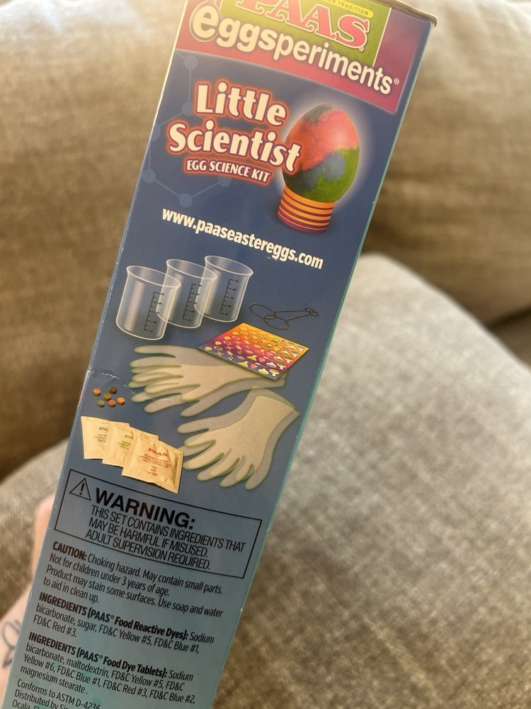 Paas Eggsperiment Little Scientist Easter Egg Kit