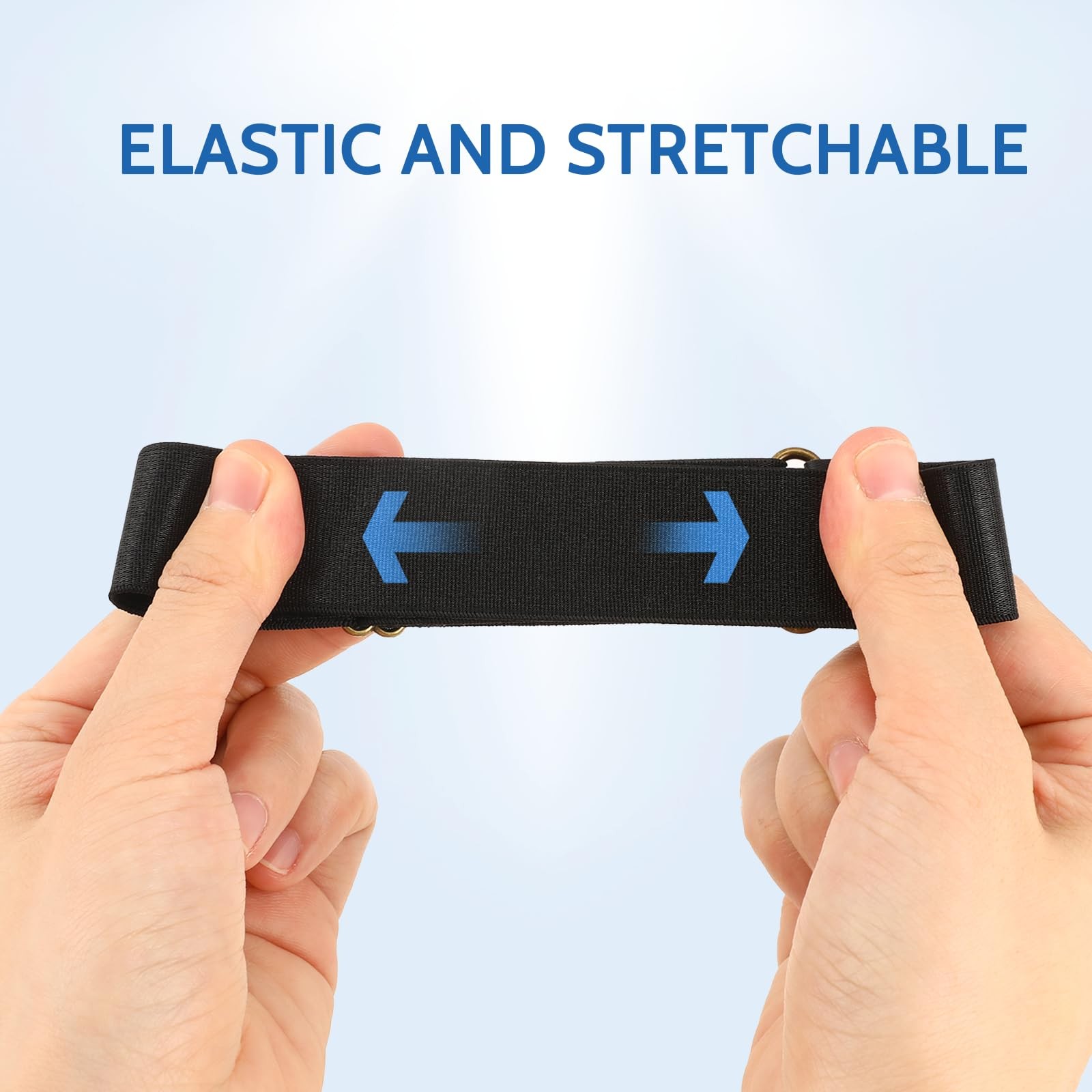 Sleeve Garters Elastic Arm Band Stretchy Adjustable Holders Armband, 2 Pcs