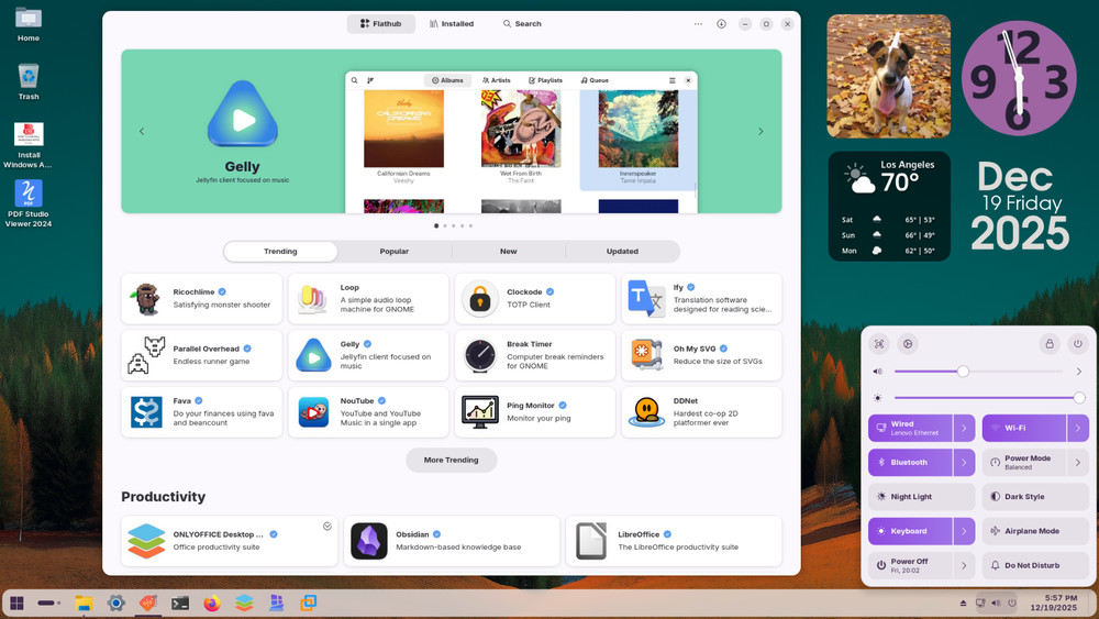 Zorin OS 18 Full Desktop with macOS and Windows software Integration #15