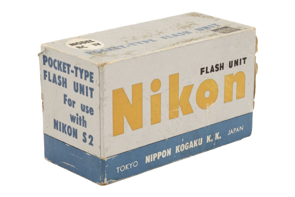 Near Mint Nikon S-2 Flash Unit with Case & Box #47940