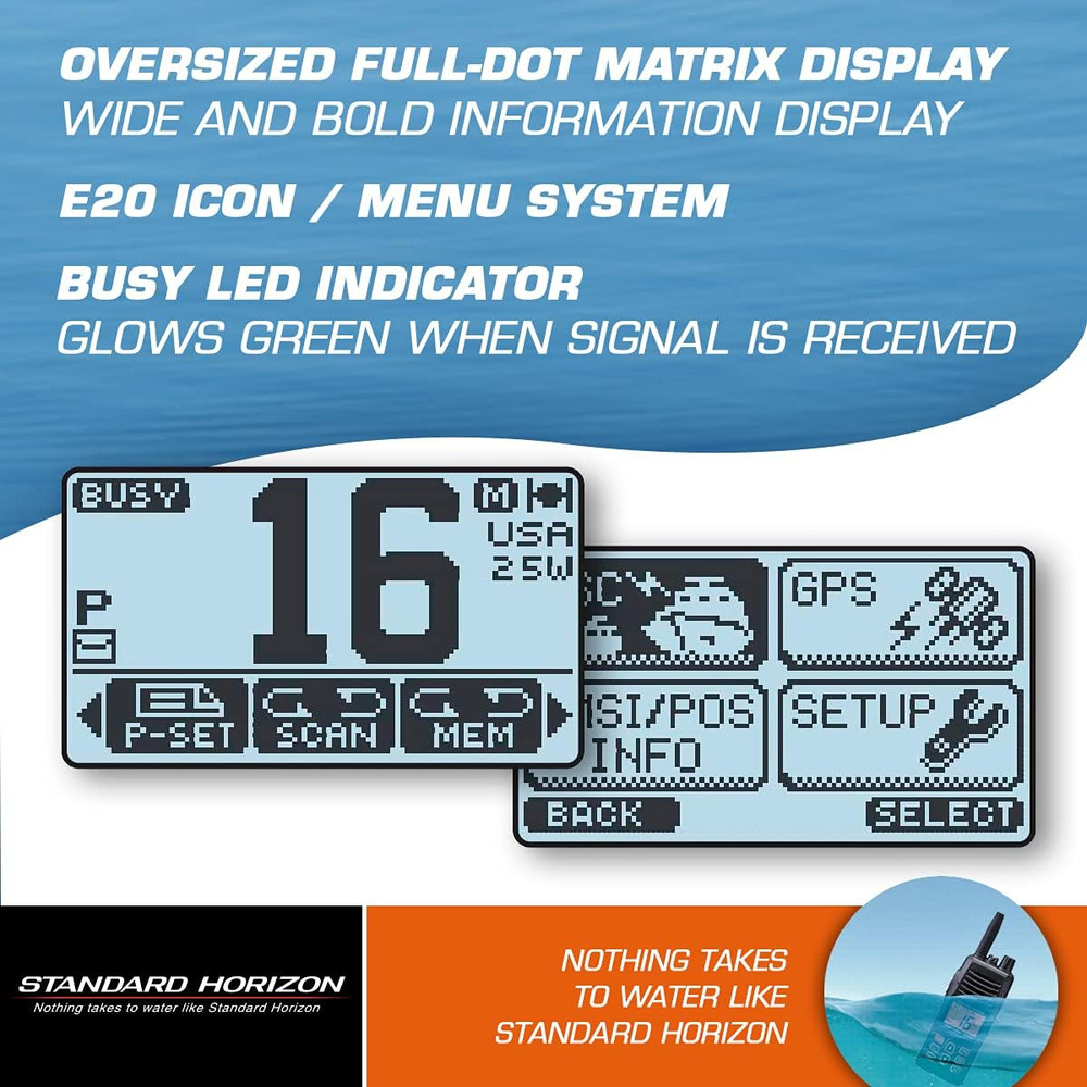 GX1400B VHF, Basic, Black,Small