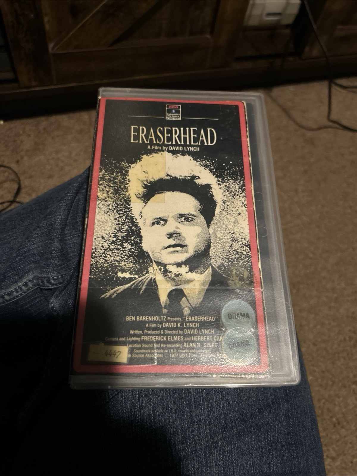 Eraserhead Widescreen VHS