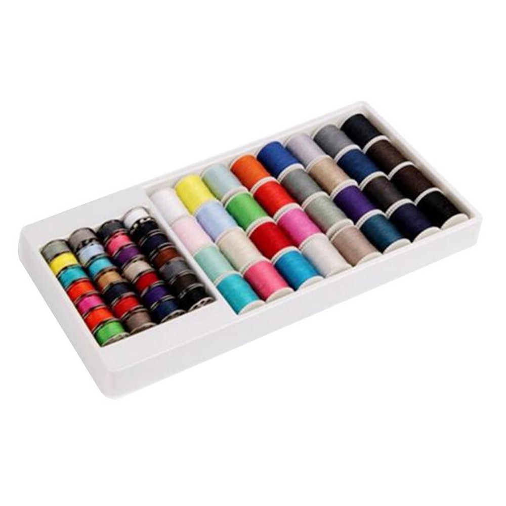 60 Piece Sewing Thread For Sewing Machine, Mixed Colors