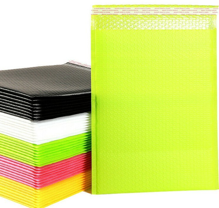 ANY SIZE POLY BUBBLE MAILERS SHIPPING MAILING PADDED BAGS ENVELOPES COLOR