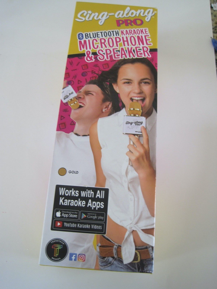 Sing - Along Bluetooth Karaoke Microphone And Speaker