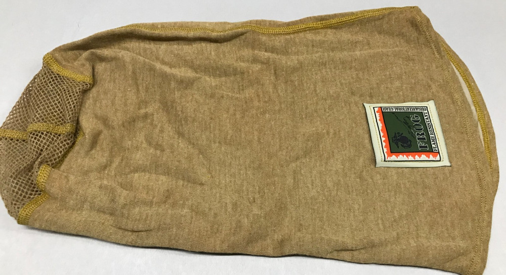 USMC FROG Balaclava Protective Face Shield Fire Resistant Tan OSFM Medium Weight