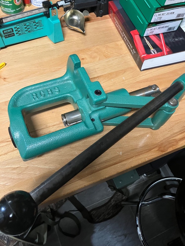 RCBS Rock chucker II realoading press