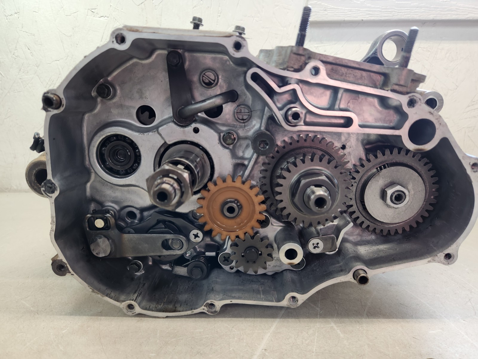 03-08 LTZ400 ltz KFX DVX 400 engine motor bottom end crank case transmission