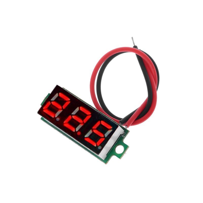 Digital Temperature Meter with 2 Wire Red LED Display Temp -55℃~125℃