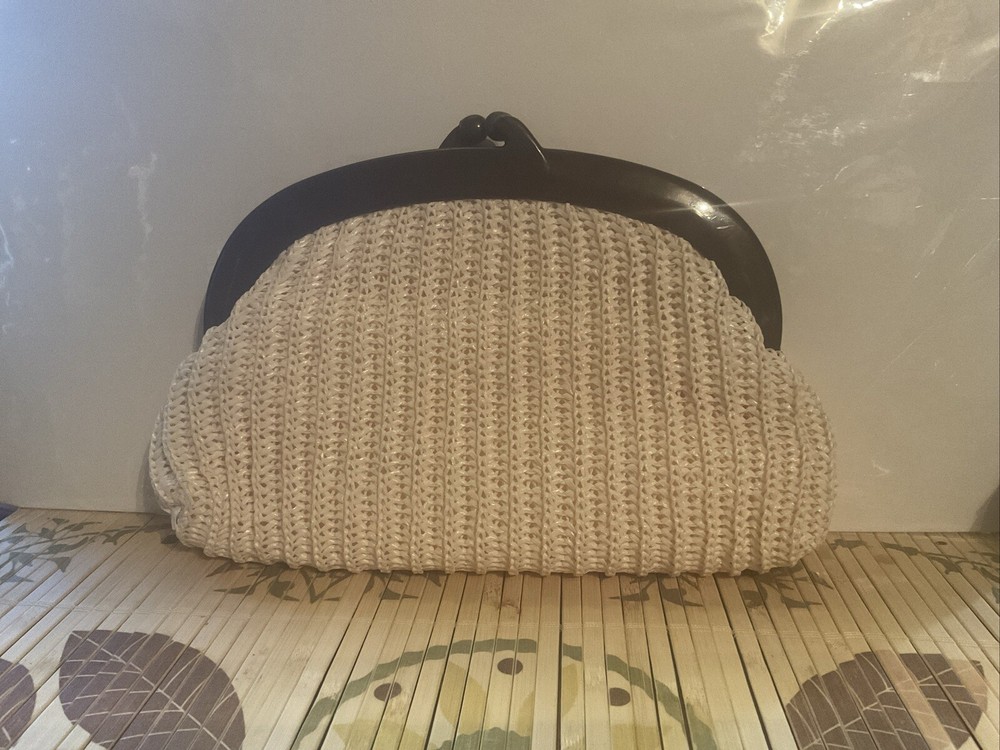Vintage Woven Clutch