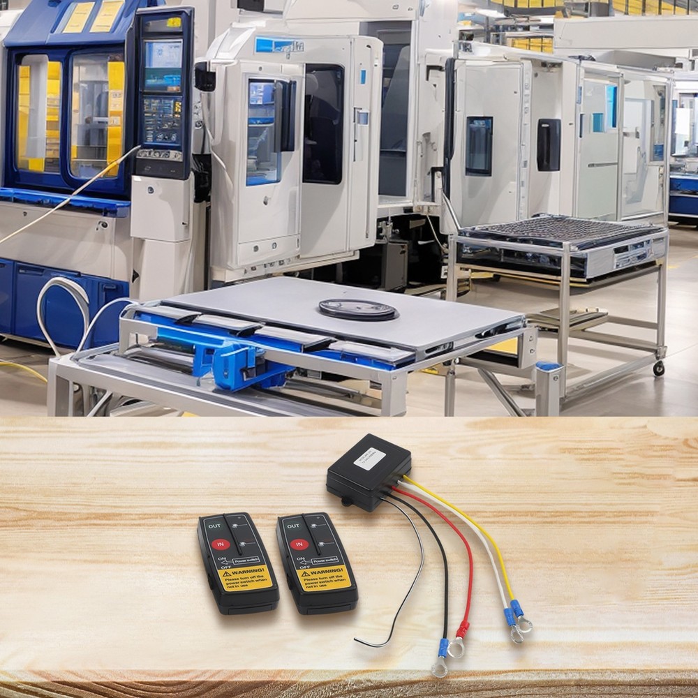 12V 24V Wireless Controller Remote for Winch and Hydraulic Pump Systems