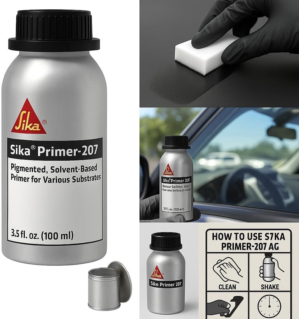 Sika Primer-207 - Pigmented, Solvent-Based Primer for Various Substrates