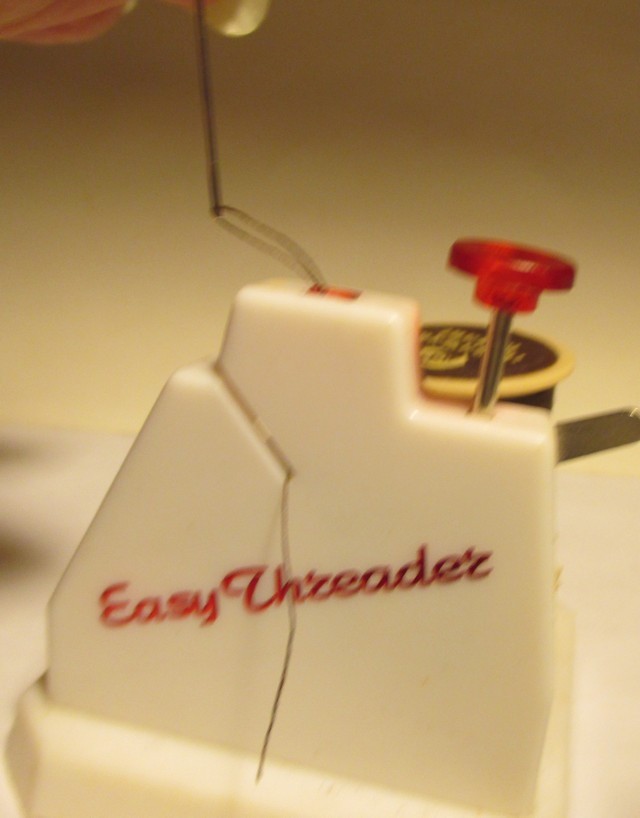 Vintage Easy Threader ©1990 CSI Needle Threader, Instructions, Original Box