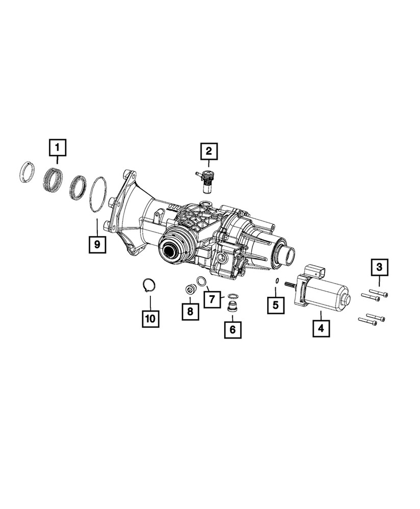 Genuine Mopar Input Seal 68408750AA