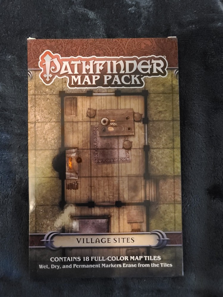 Pathfinder Map Pack - Village Sites - PZO4069