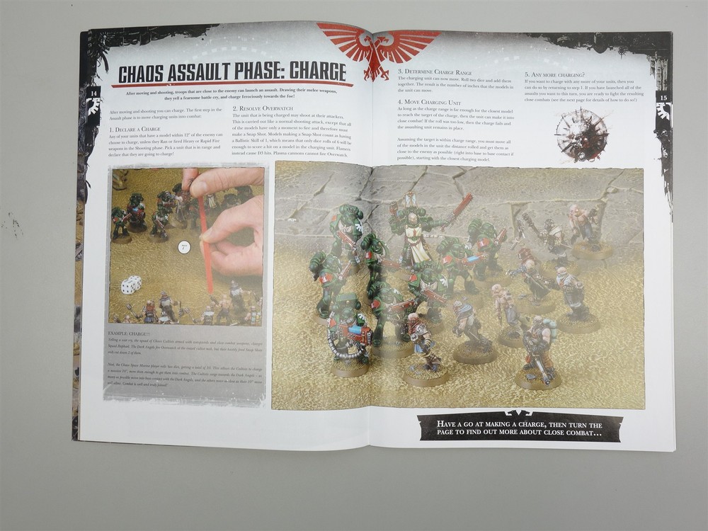 Warhammer 40K: Dark Vengeance Read This First Rulebook