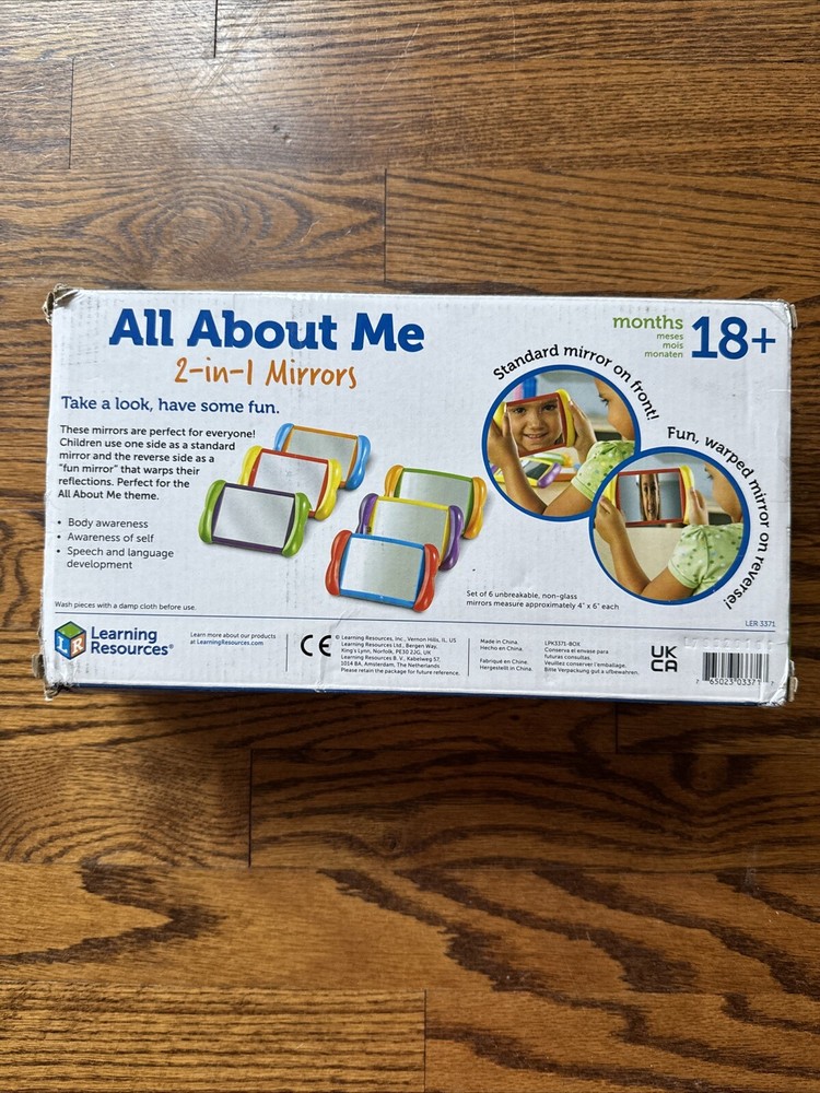 Learning Resources All About Me 2 in 1 Mirrors (ler3371)