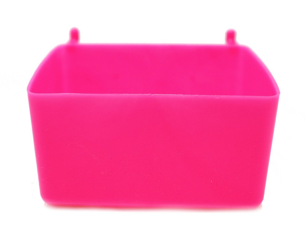 Small Plastic Pink Pegboard Storage/Part Bins, Multi-Pack Pricing JSP Brand