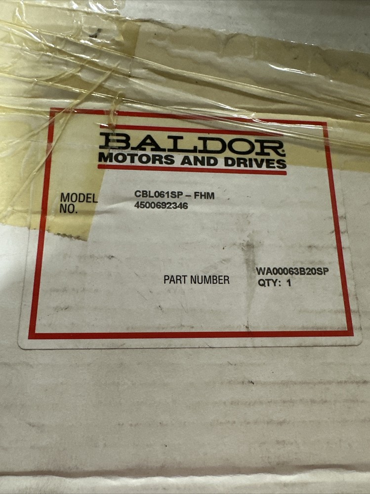 BALDOR CBL061SP-FHM Cable