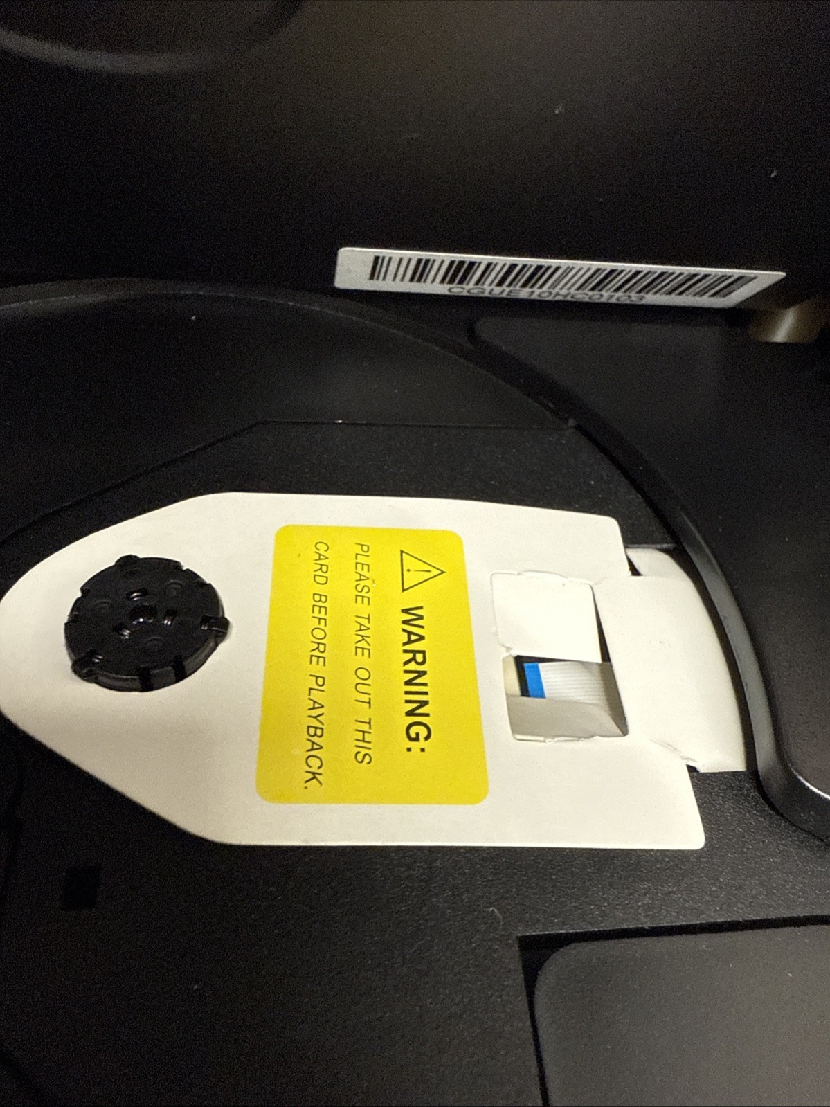 POWER ACOUSTIK HR-71CC 7" CAR HEADREST MONITOR LEADED IN A LEATHER HEAD REST NEW