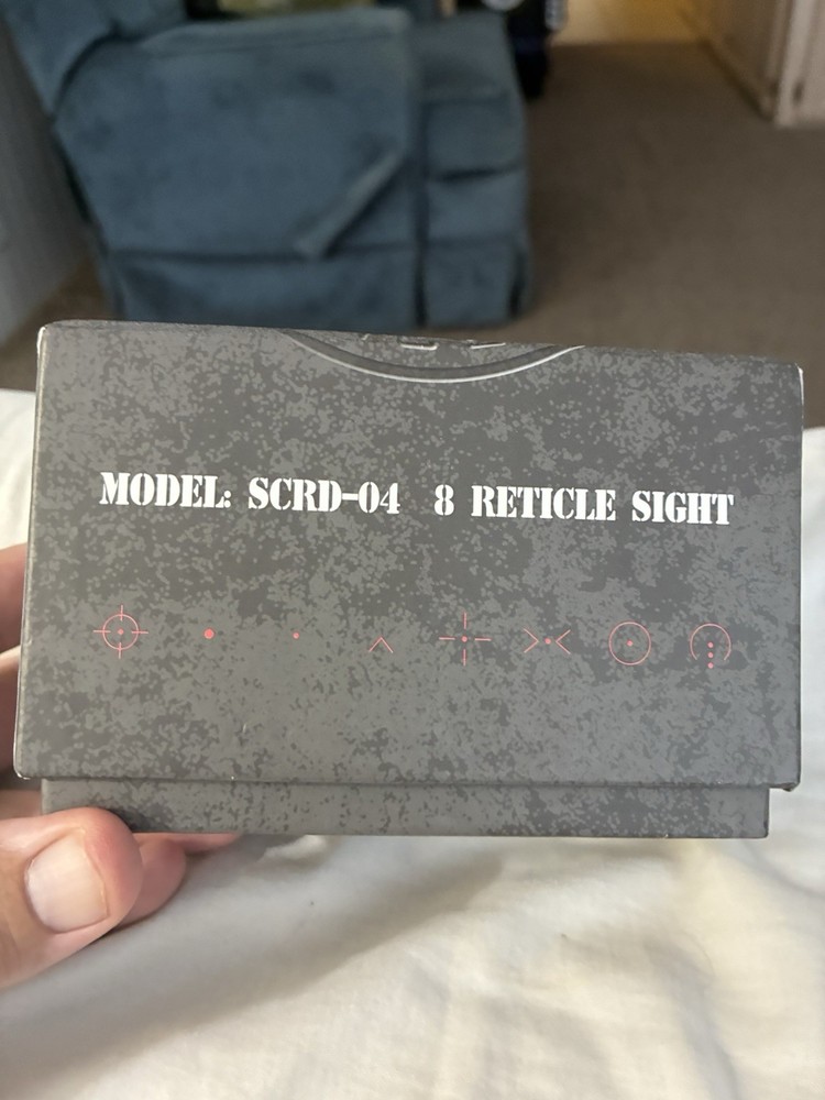 Vector Optics SCRD-04 8 Reticle Sight Pre-owned Never Used