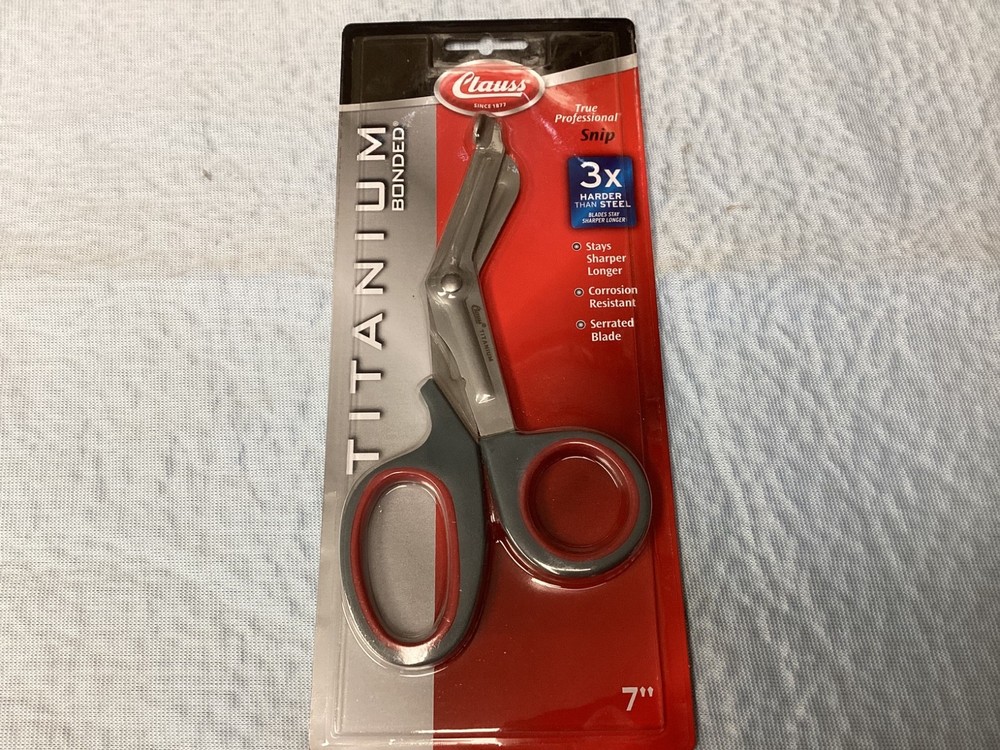 Clauss 7” Titanium Bonded Snips 18053