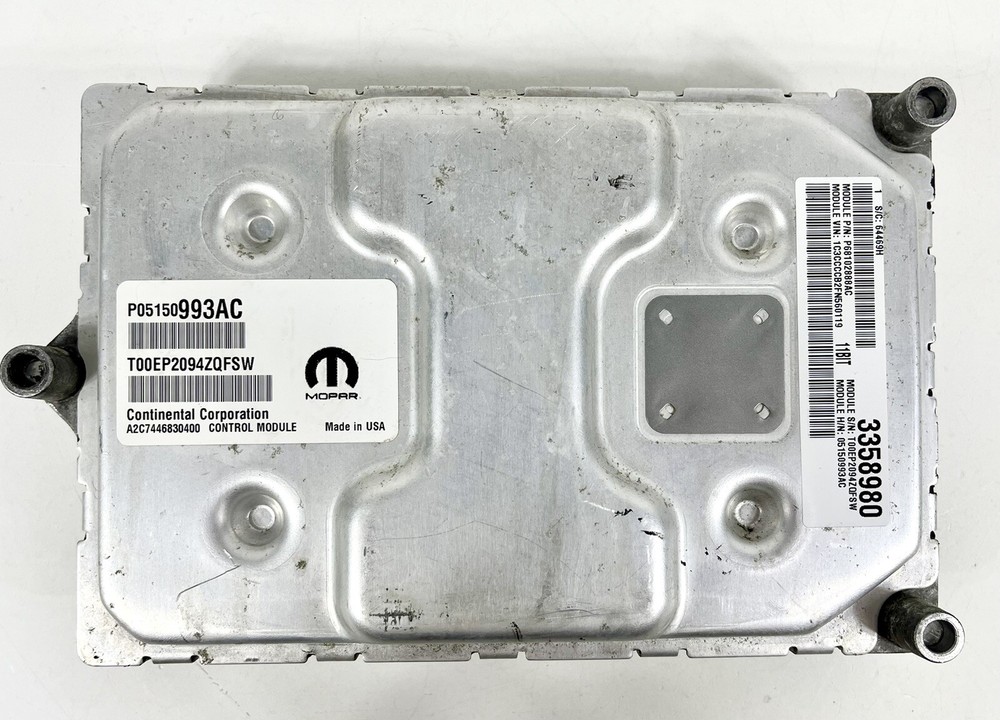 ✅ 2015 CHRYSLER 200 ENGINE COMPUTER CONTROL MODULE ECU ECM PCM PCU P05150993AC