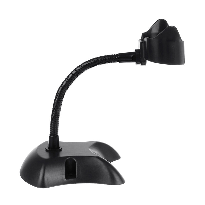 Black Adjustable Laser Barcode Scanner Stand Holder Bar Code Scan Reader Bracket