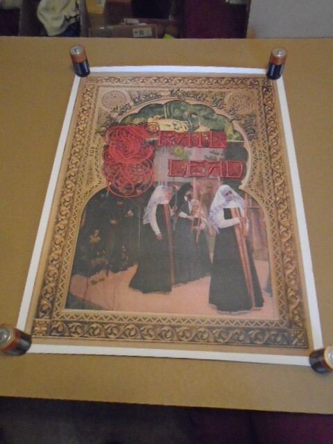 RARE PROMO And You Will Know Us By The Trail Of Dead CARDBOARD POSTER lithograph