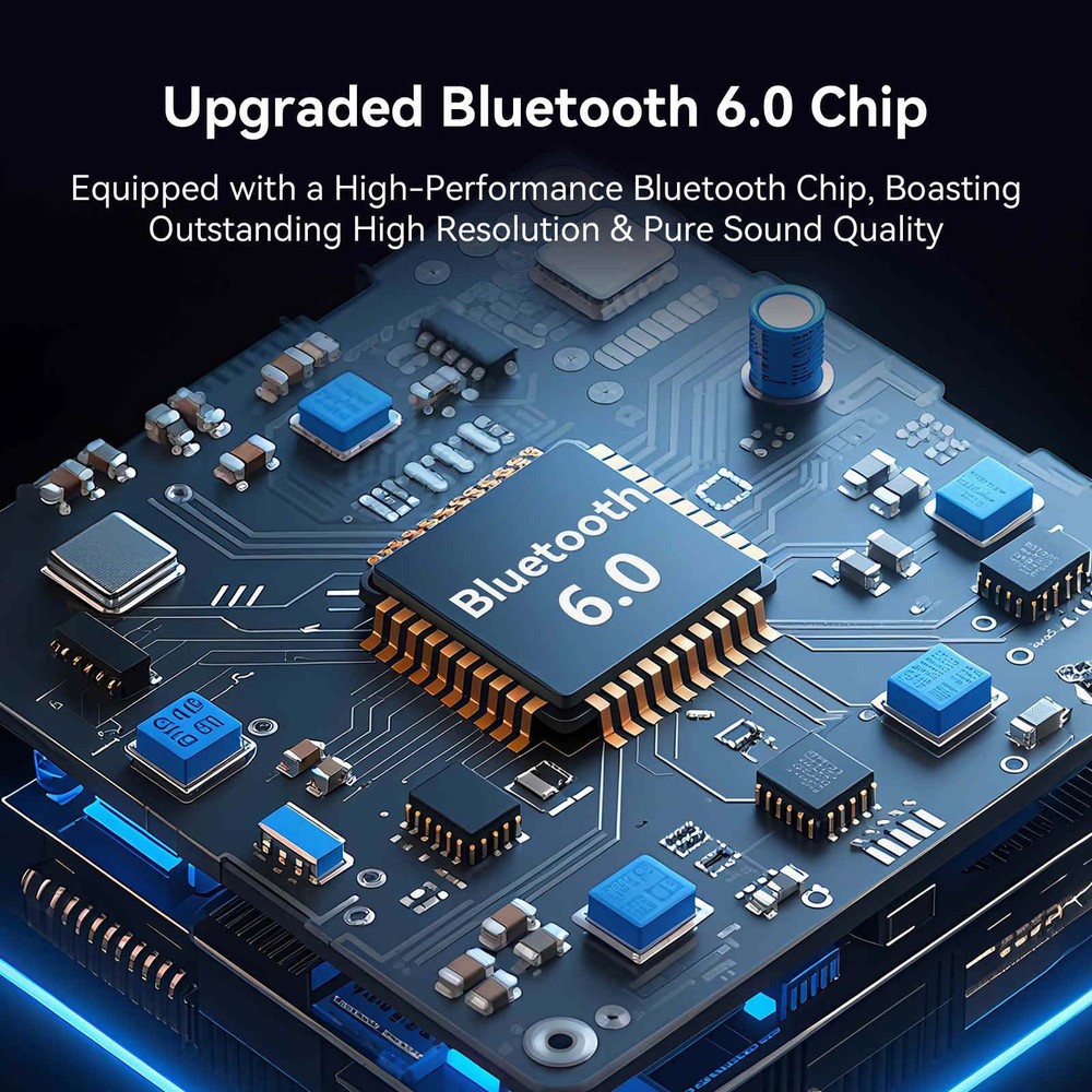 Bluetooth 6.0 Receiver Adapter Wireless Audio 3.5mm Aux RCA for Car Home Stereo