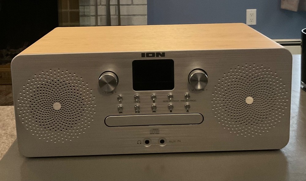 ION Audio Air CD Pro Music System with Bluetooth ICD08