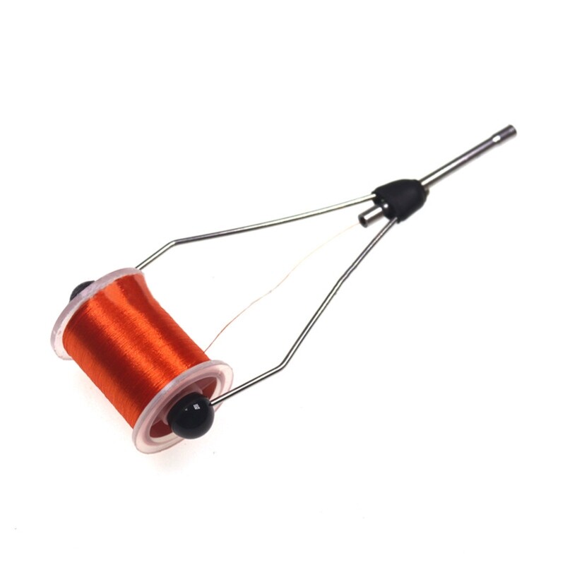 Spool Tool Adjustable Bobbin Threader for Creative Fishing Fly Tying Bobbin 11cm