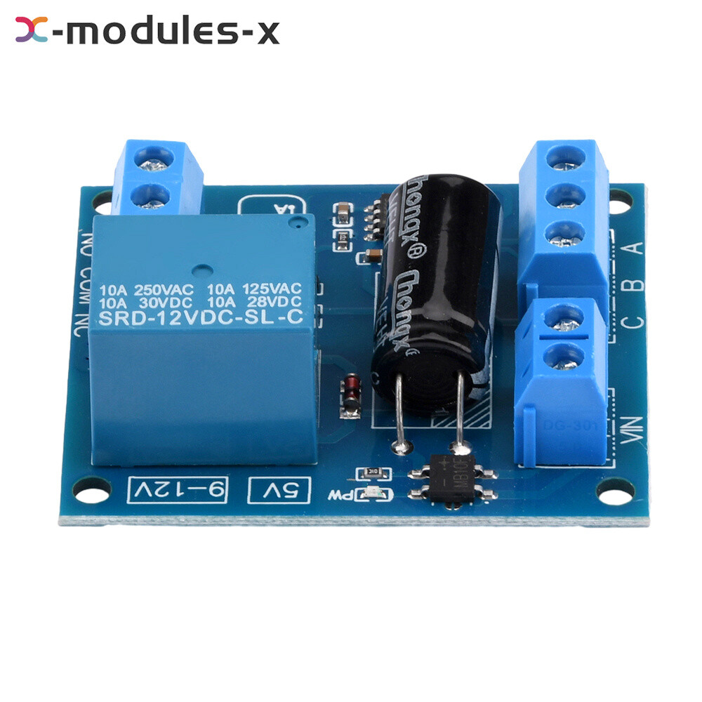 DC12V NE555 Automatic Water Level Control Module Liquid Sensor Switch Relay New