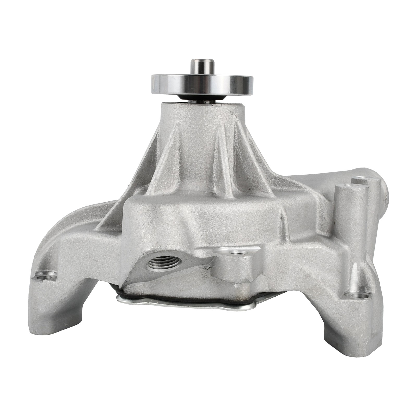 For SBC Small Block Chevy 283 305 327 350 400 Long Water Pump & 2 Groove Pulley