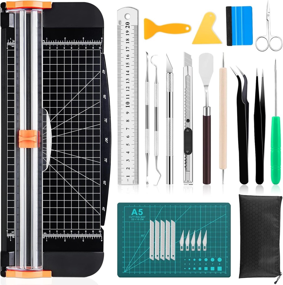27PCS Vinyl Weeding Tools Set with Utility Knife for Craft Projects