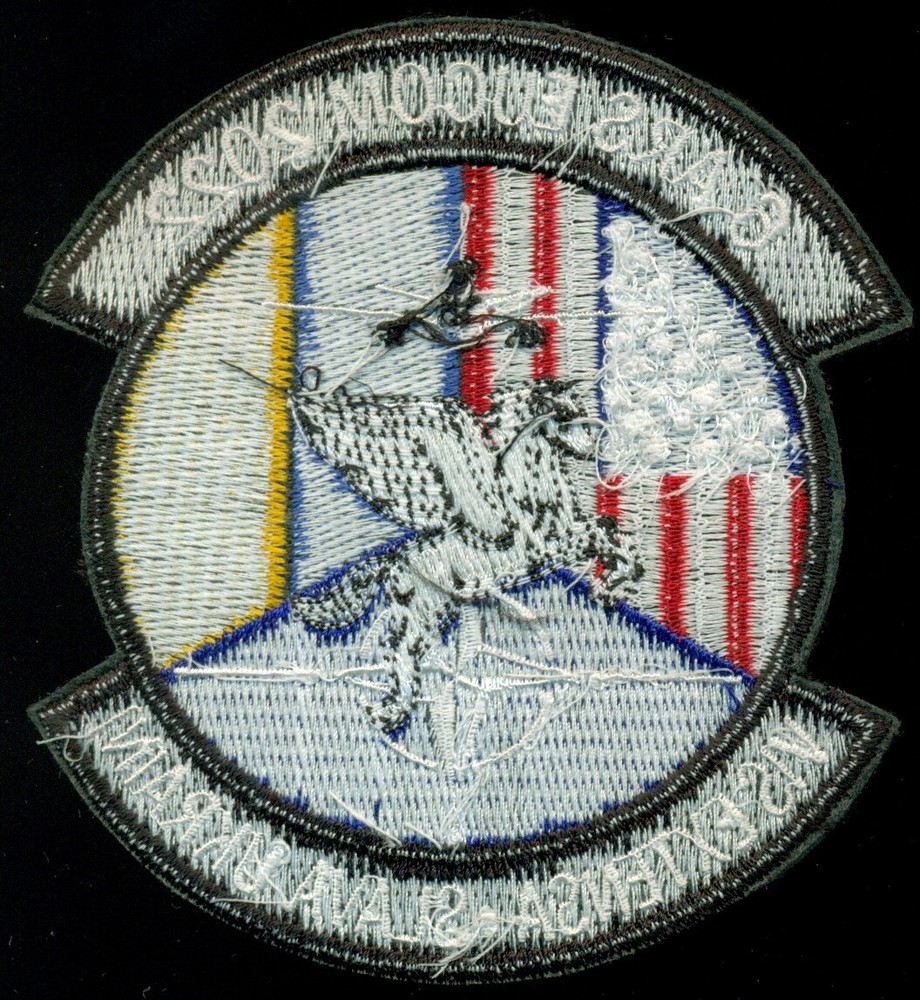 USAF 6th Air Refueling Squadron EUCOM 2022 Ukrain NATO Patch K-7