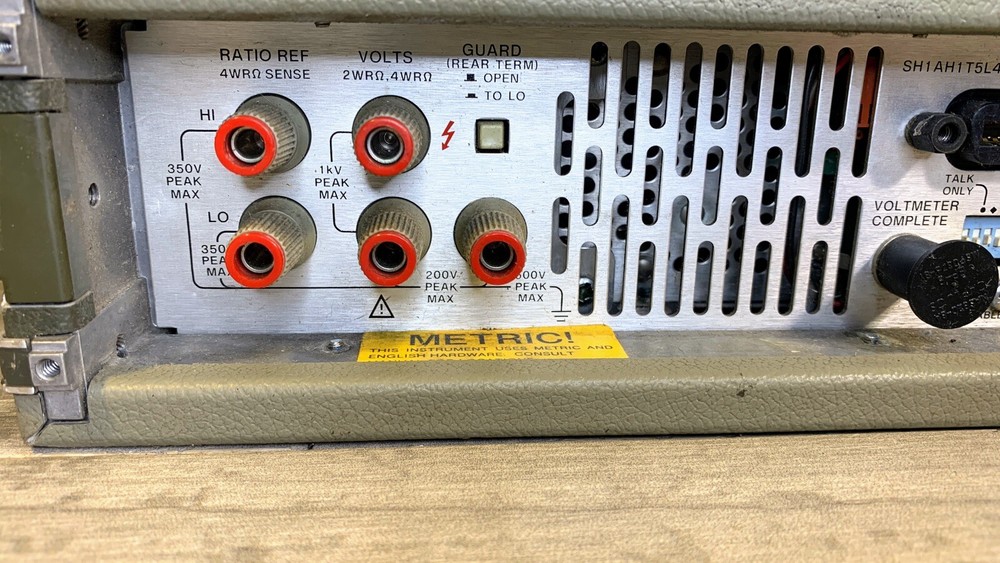 Agilent Keysight Hewlett Packard HP 3455A Digital Voltmeter
