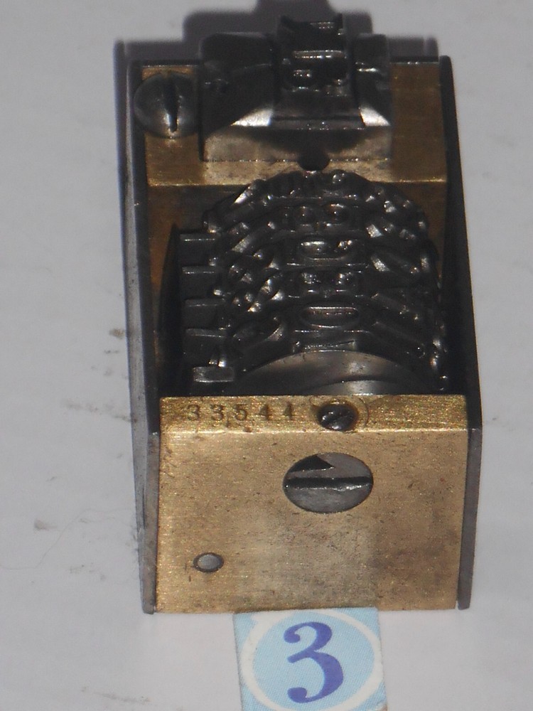WETTER | letterpress numbering machine | 3